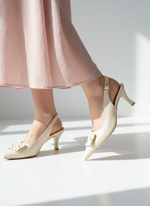 کفش پاشنهدار پشت باز